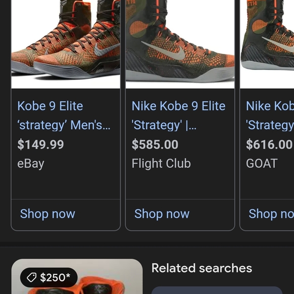 Nike Kobe 9 Elite Strategy Men's Shoes - Picture 1 of 5